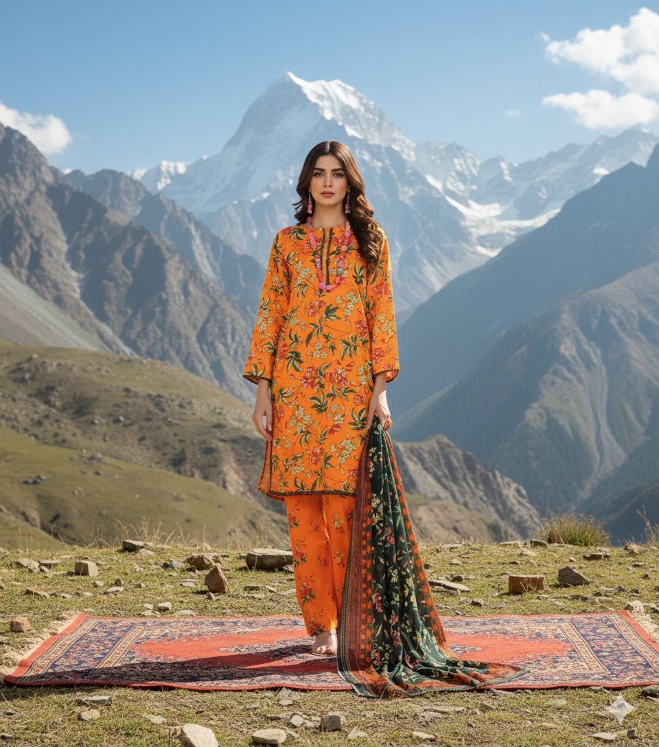 Supima 3Pc Thin Cotton D-#41054