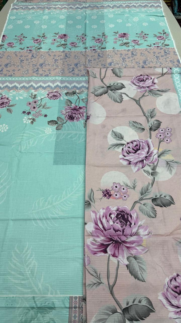 2Pc Sapphire Lawn Kameez & Duppata 3204