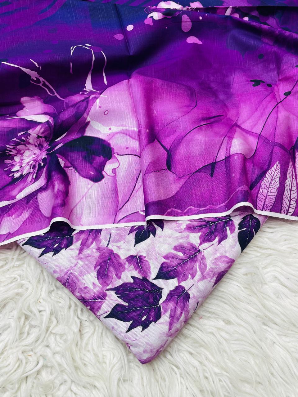 3 PC Slub Khaddar Allover Unstitched Suit Vol-0120