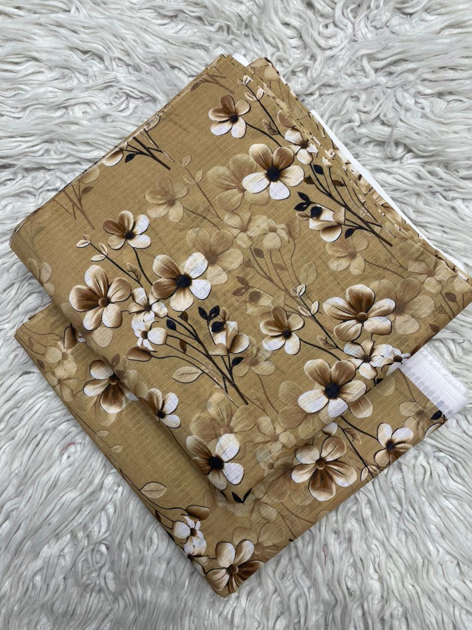 2Pc Lawn Bana Dora Digital Printed Suit Vol-18