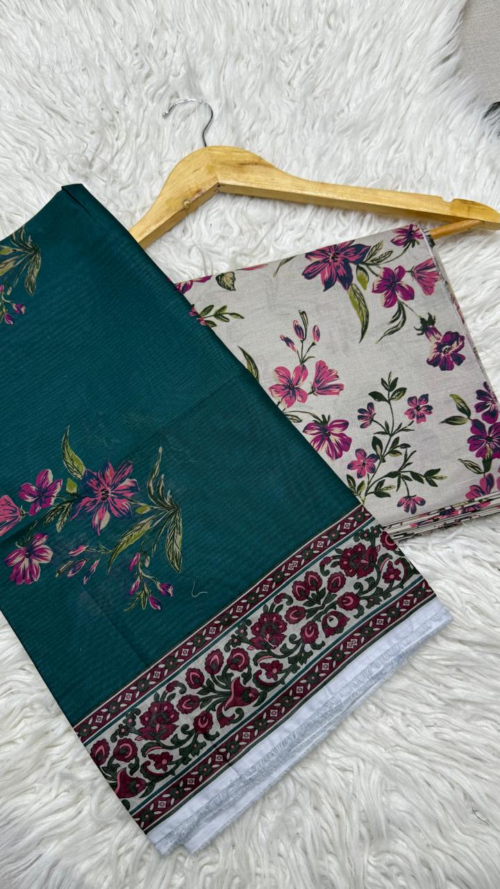 3Pc Supima Lawn Suit - #41062