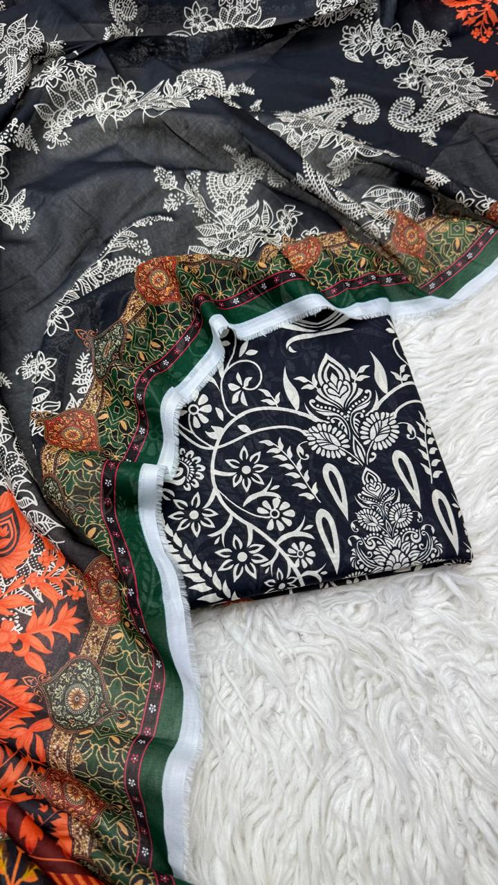 3 Peice Supima Lawn - #37190