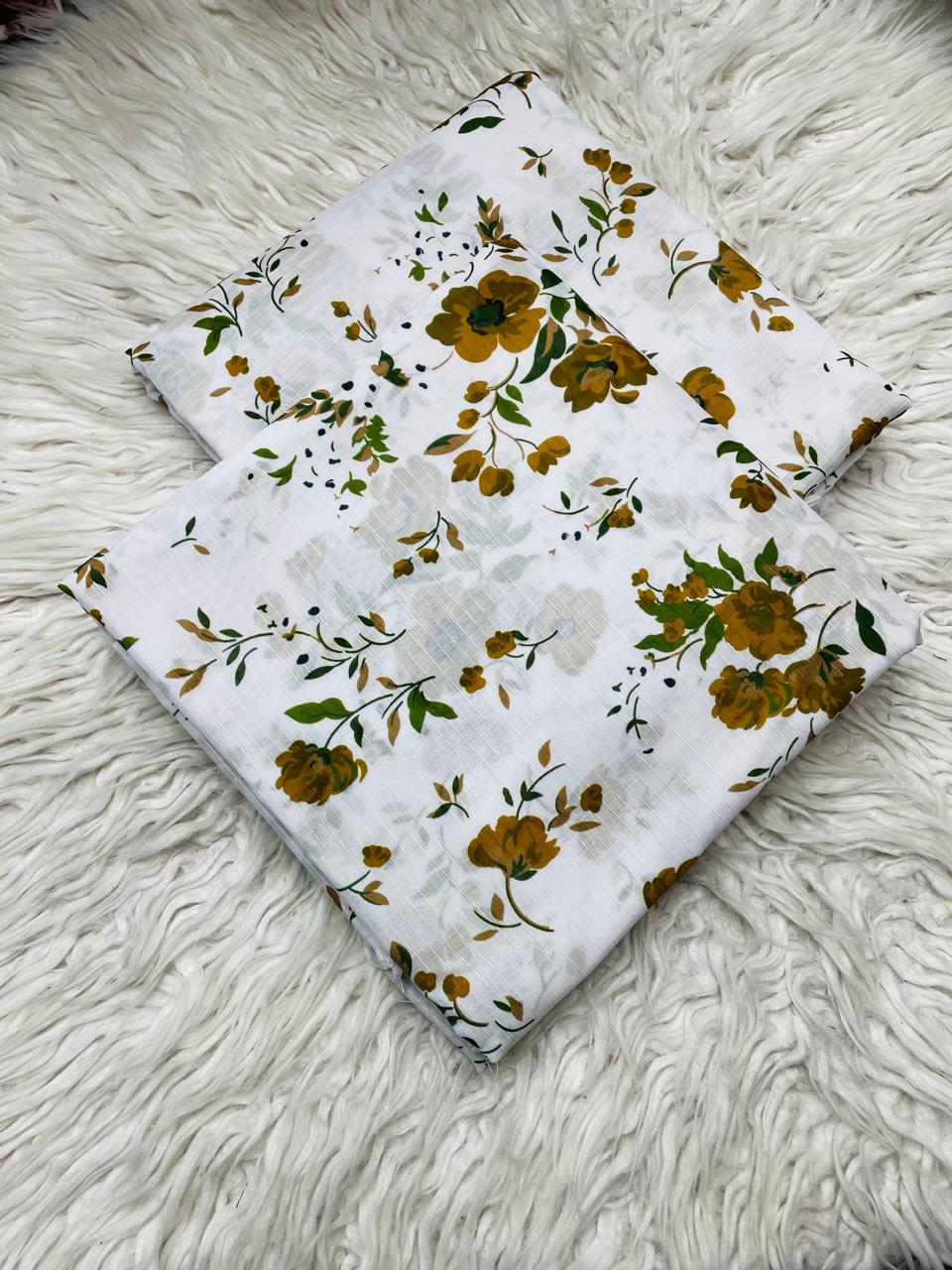 2Pc Lawn Bana Dora Vol-365  D #41252