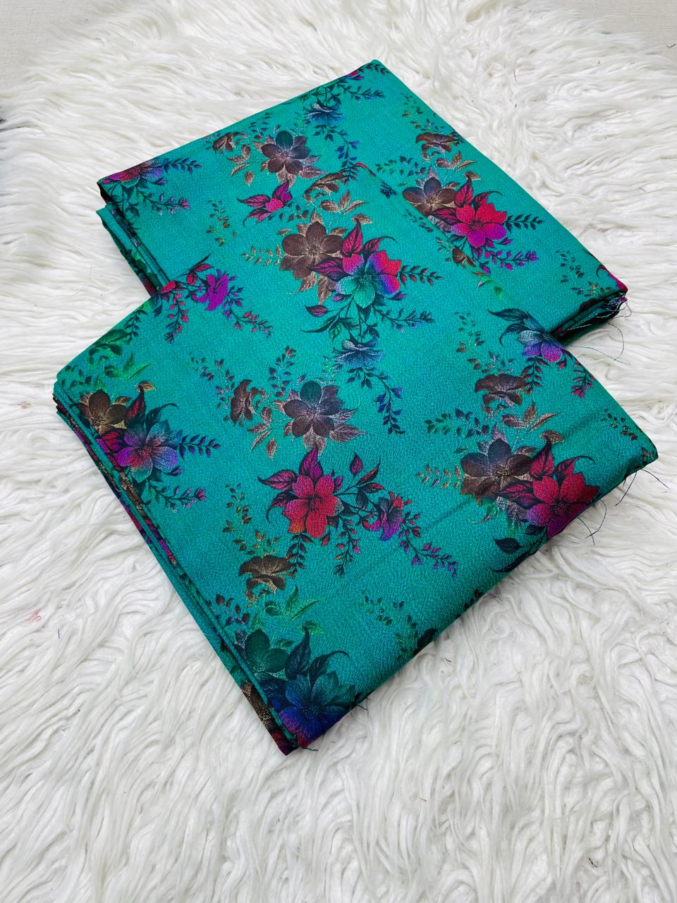 2 PC Dhanak-marina Allover Suit Vol-101