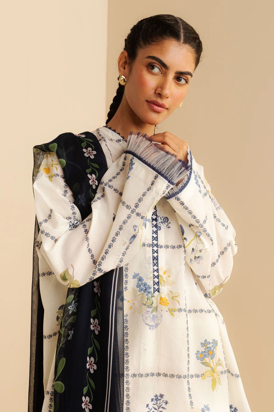 3 Piece Supima Lawn - #39863