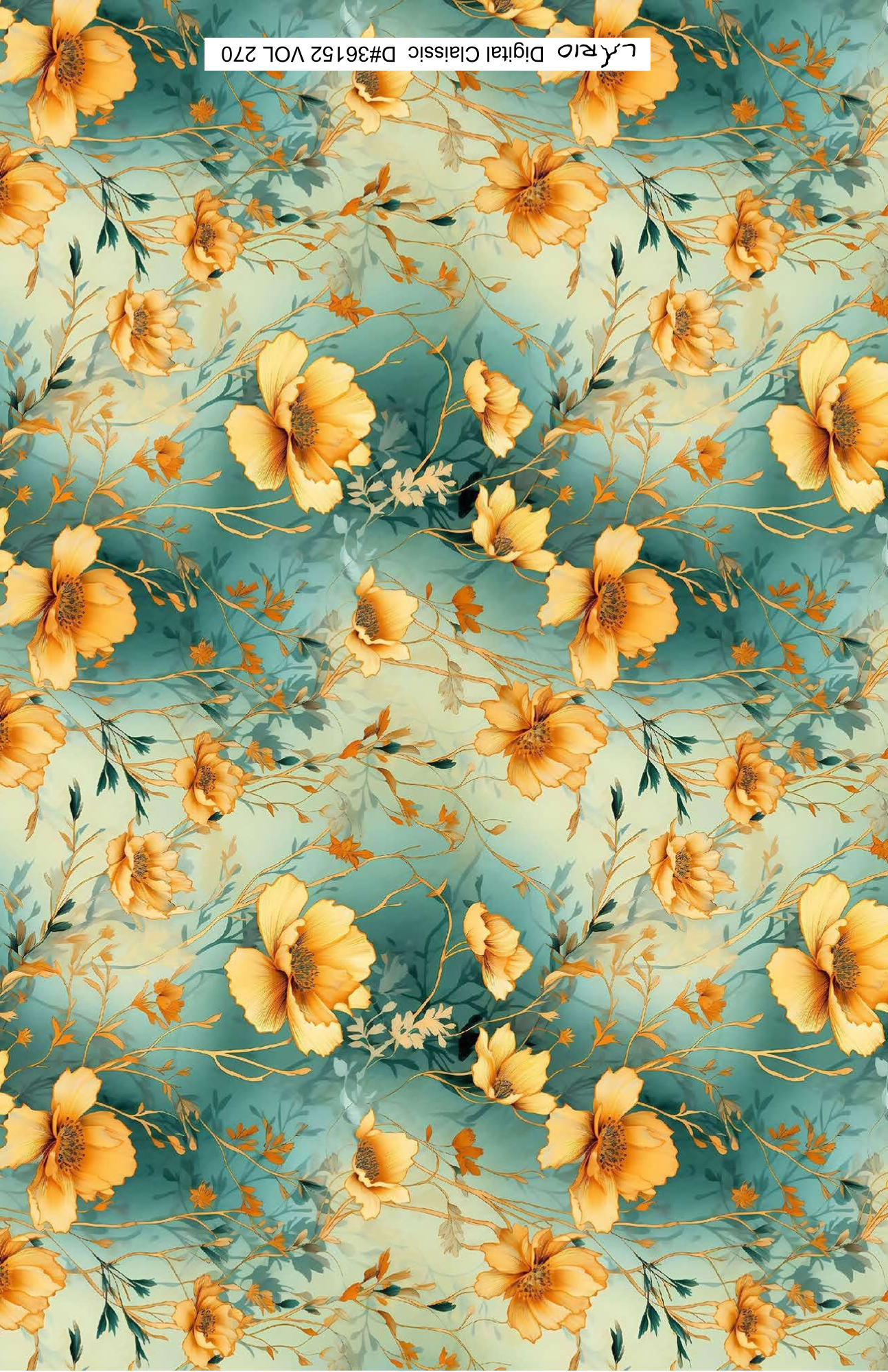 2Pc Lawn Allover Unstitched Suit #36152