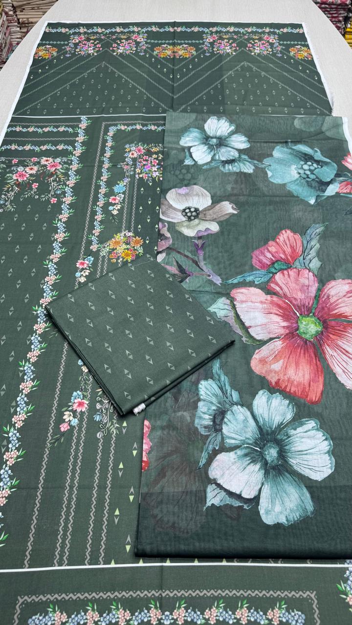3 Peice Supima Lawn - #335