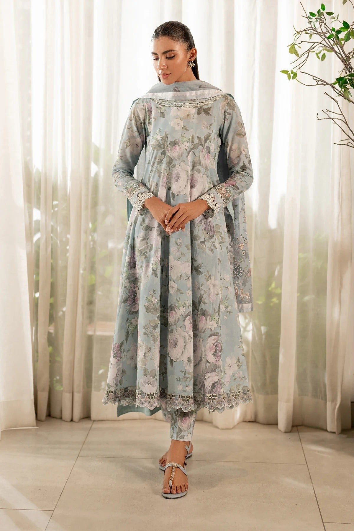 3 Peice Baroque Supima Lawn - #41012