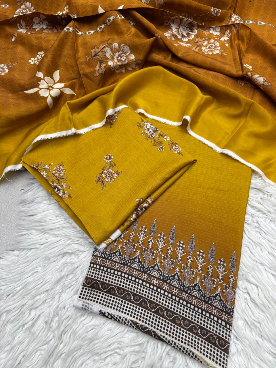 2Pc Al Karam Kameez & Dupatta - #42809