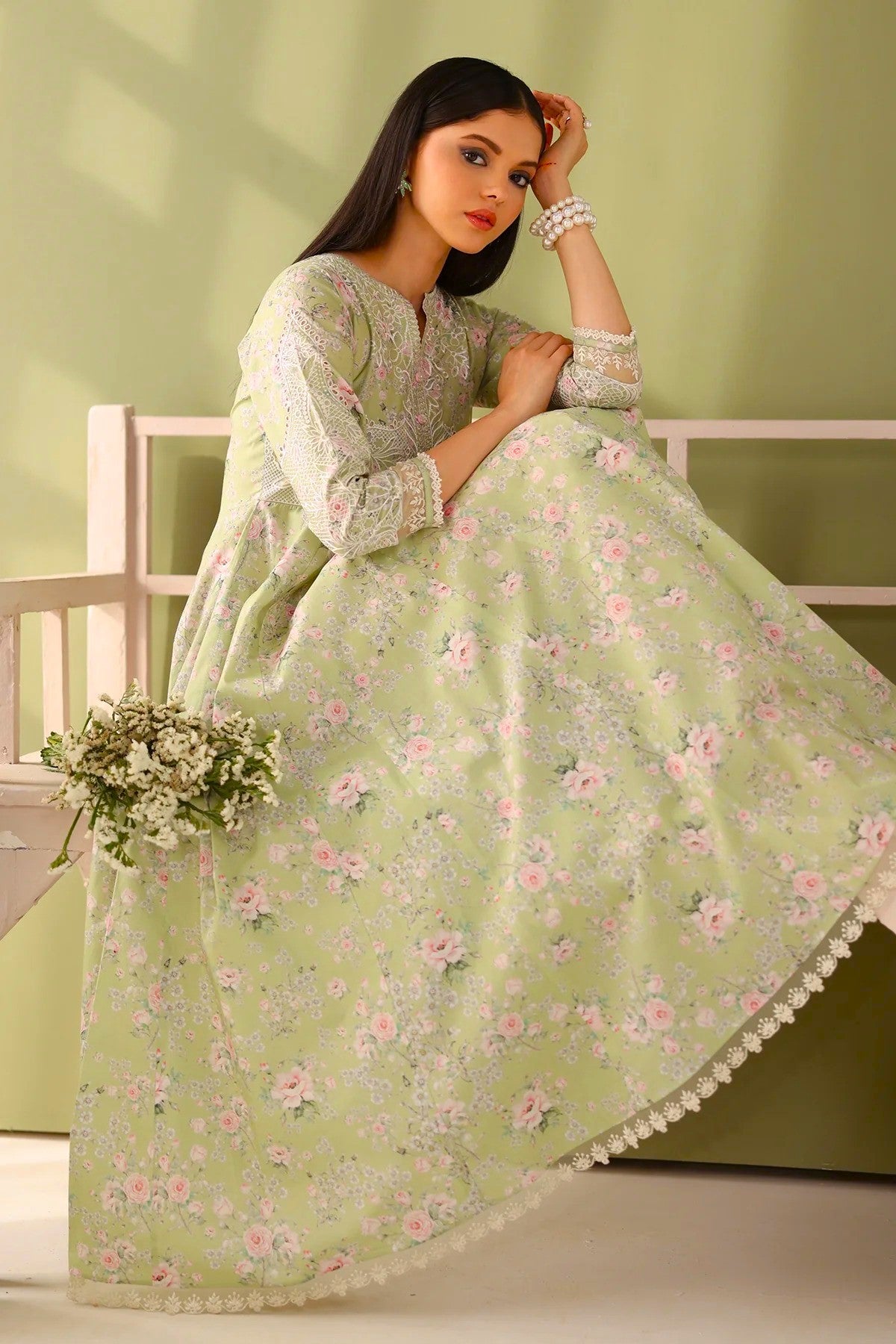 3 Peice Baroque Supima Lawn - #41010