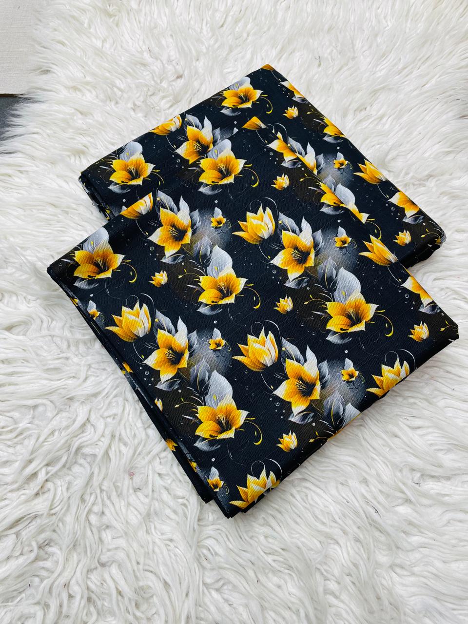 2 PC Slub Khaddar Allover Unstitched Suit Vol-0120