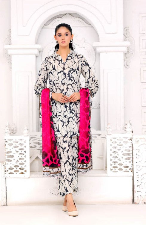 3 Peice Supima Lawn - #34016