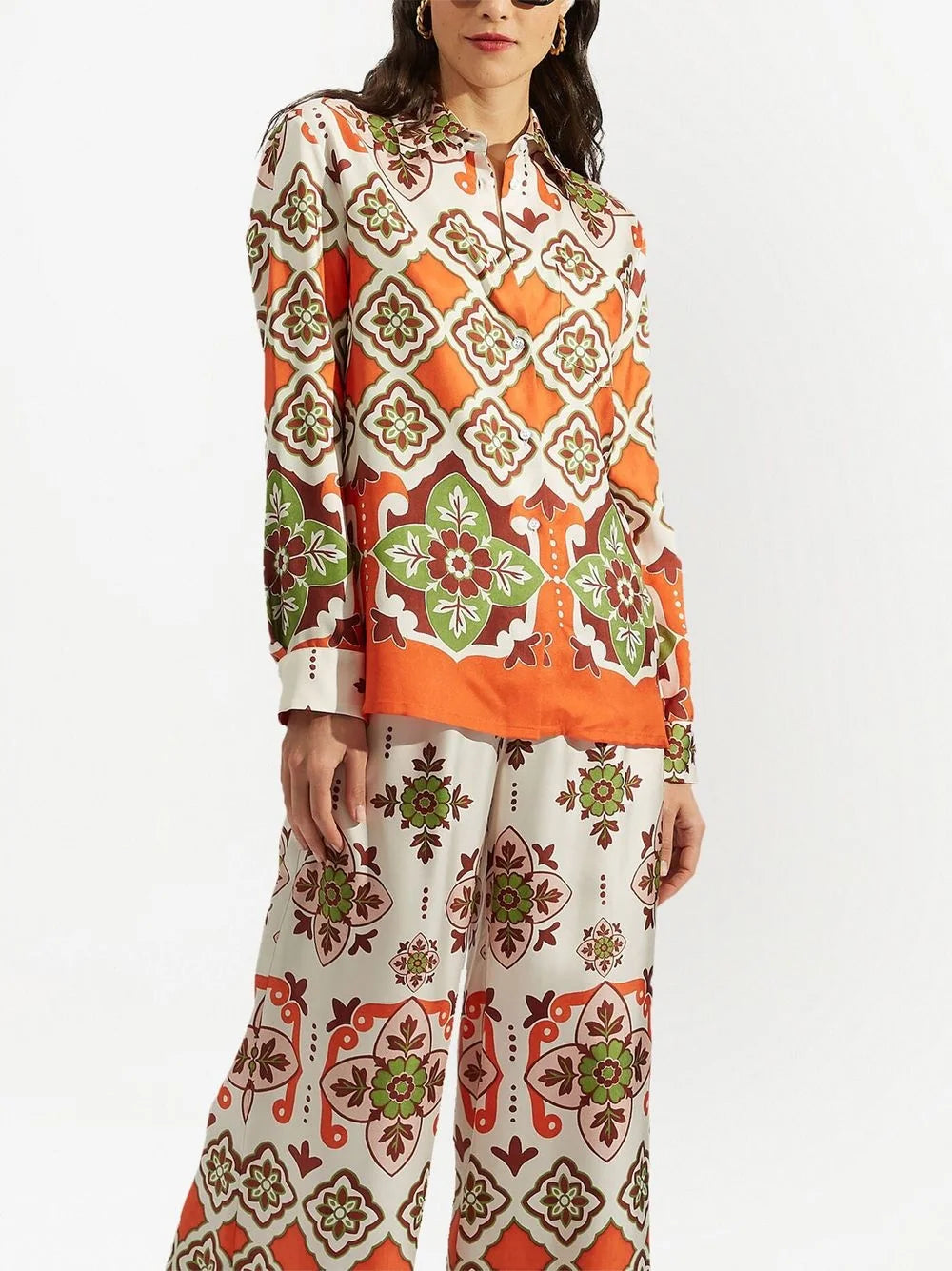 Giza Egyptian Lawn Co-Ord Set - Celestine