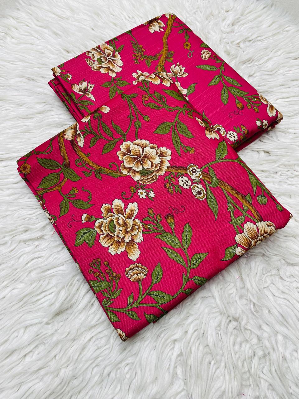2Pc Slub Khaddar Allover Suit -0102