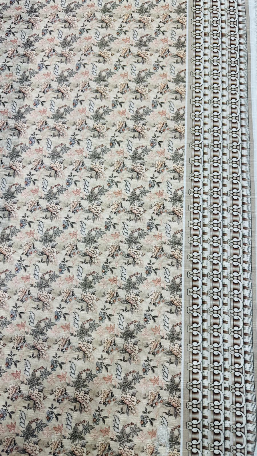 3Pc Lawn Bana Dora Unstitched Suit 35865