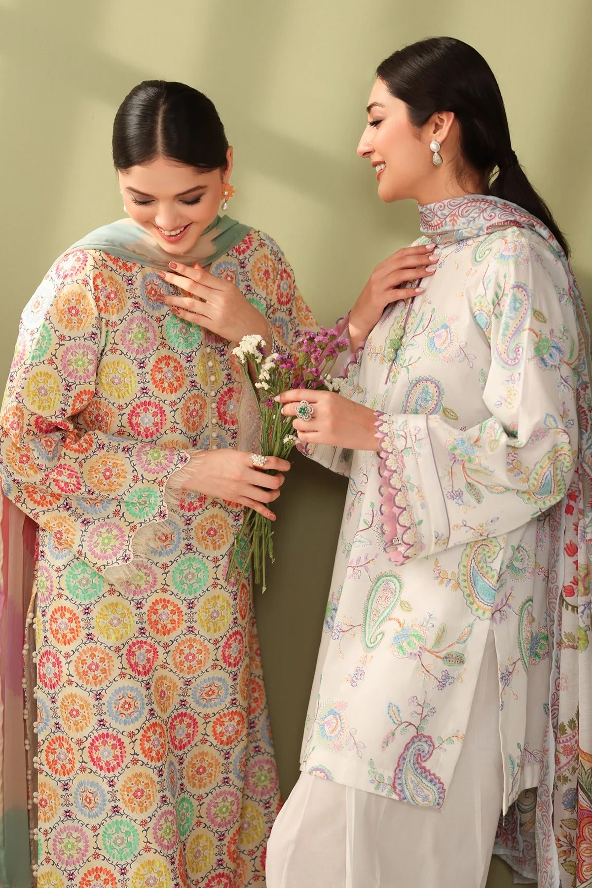3 Peice Baroque Supima Lawn - #41002
