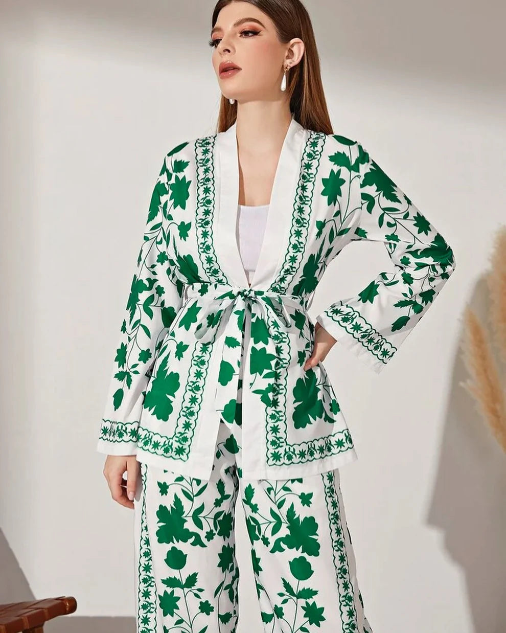 Lawn Co-Ord Set Vol-682