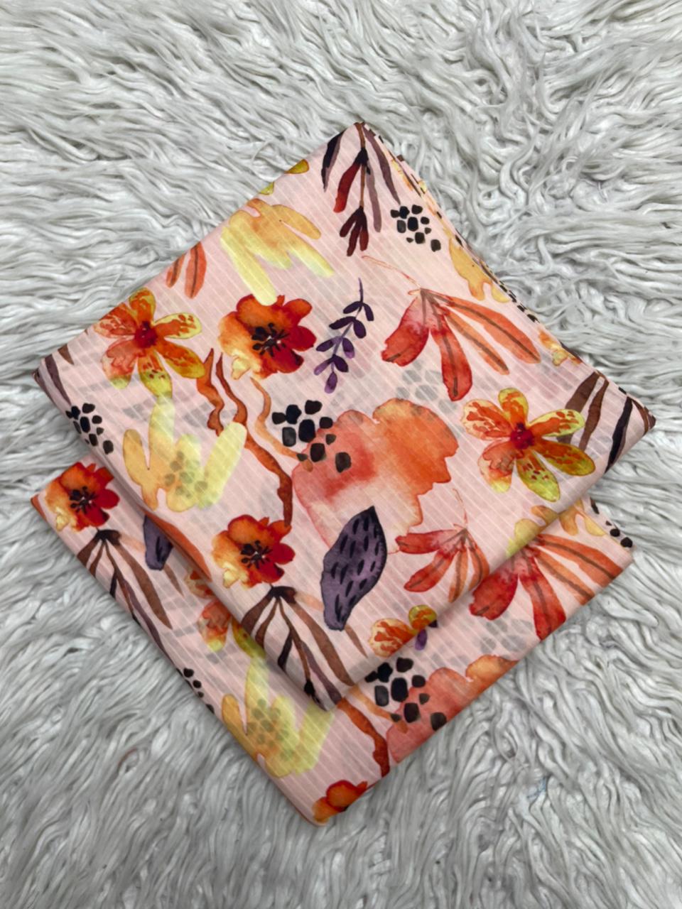 2Pc Lawn Bana Dora Digital Printed Suit 495