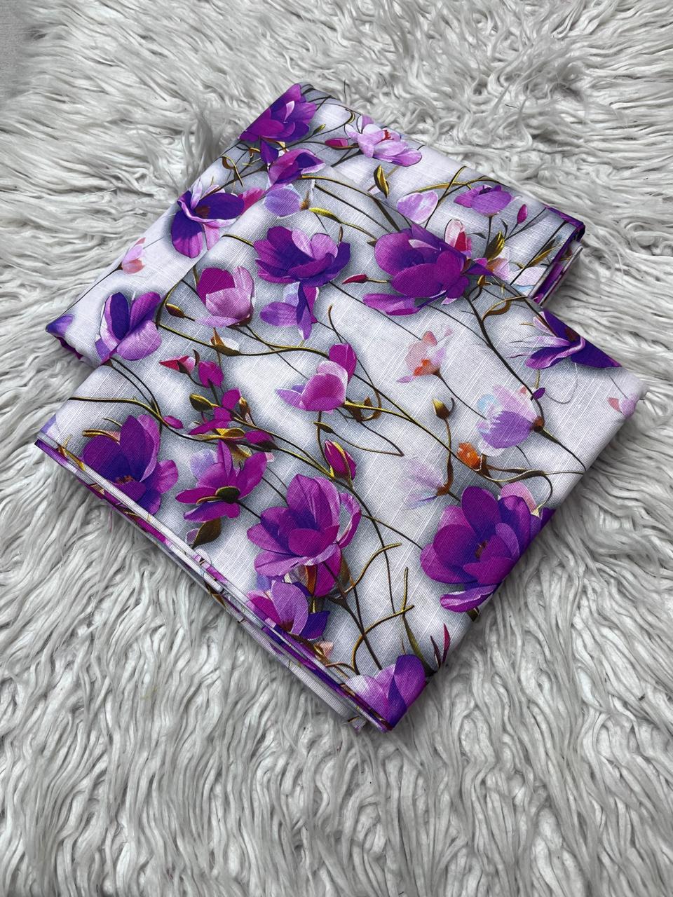 2Pc Slub Khaddar Allover Suit Vol-458