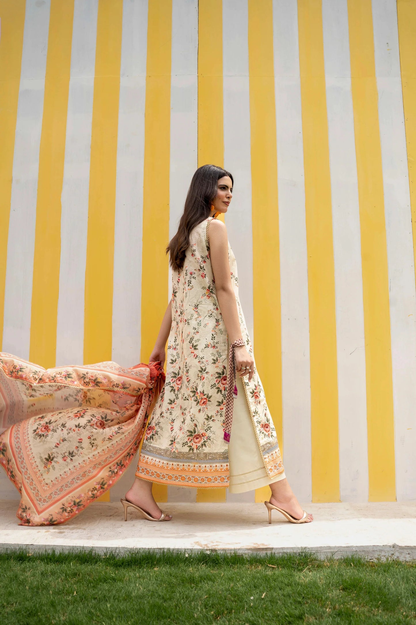 Firdous 2Pc Kameez & Trousers - D918