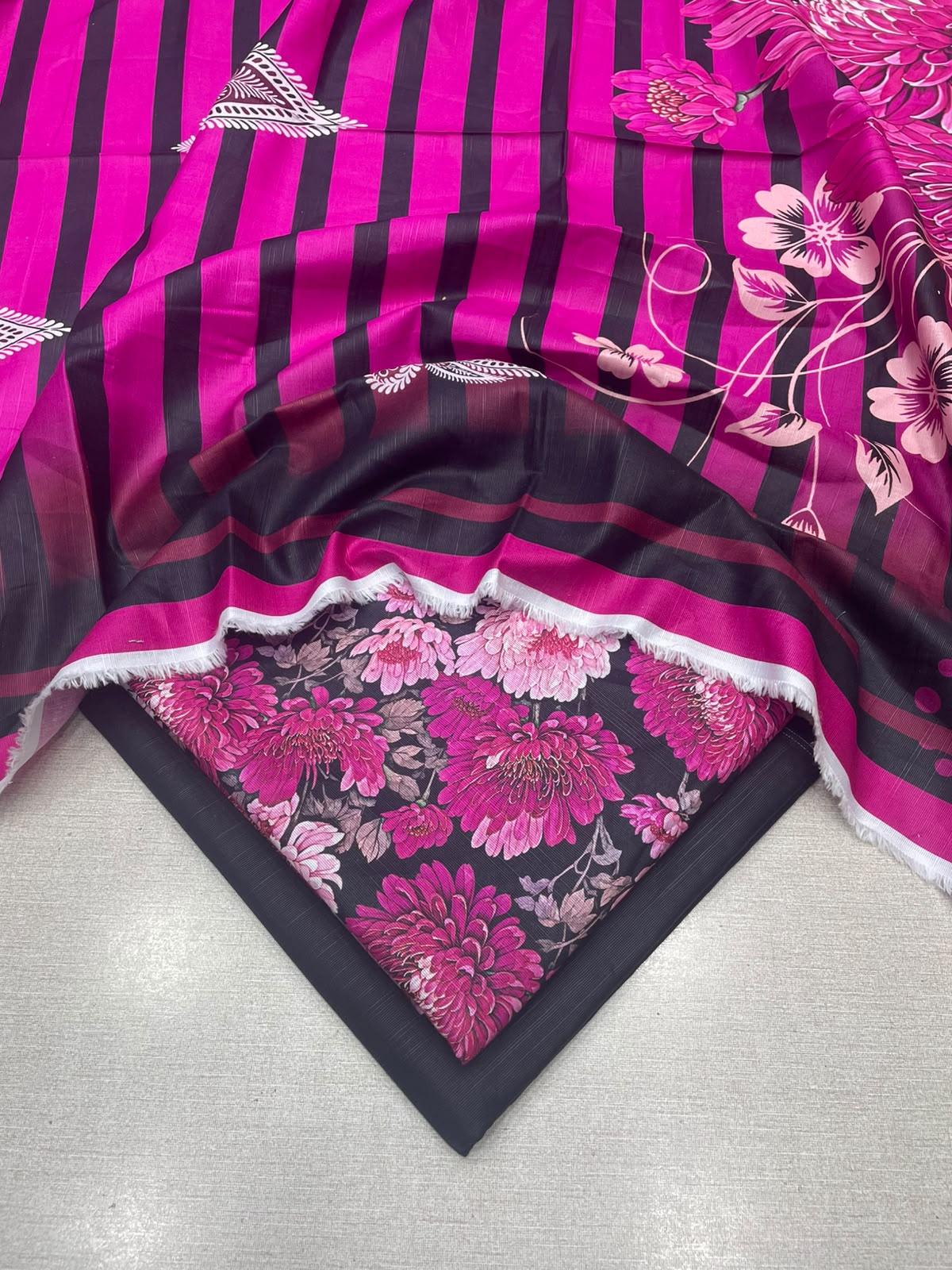 3Pc Slub Khaddar Unstitched Suit 24