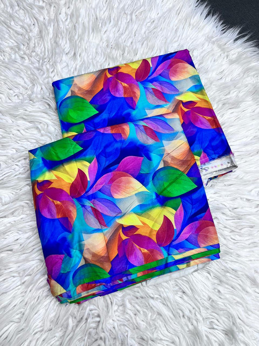 2Pc Linen Allover Unstitched Suit - #43046