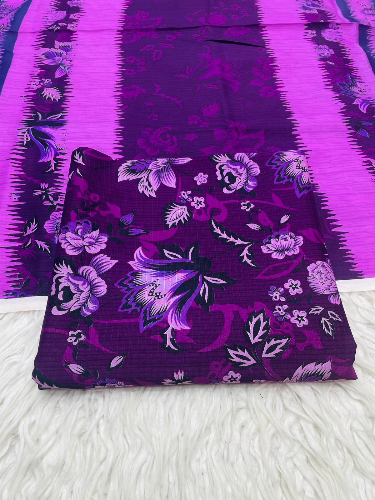 3Pc BanaDora Viscose Allover Suit - 391