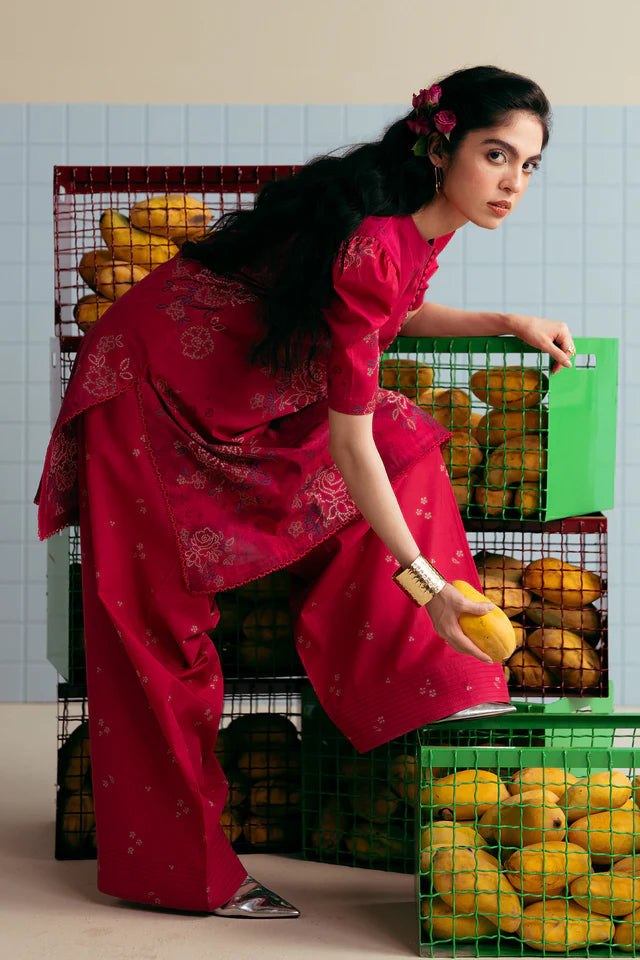 2Pc Supima Lawn Kameez & Duppata 210
