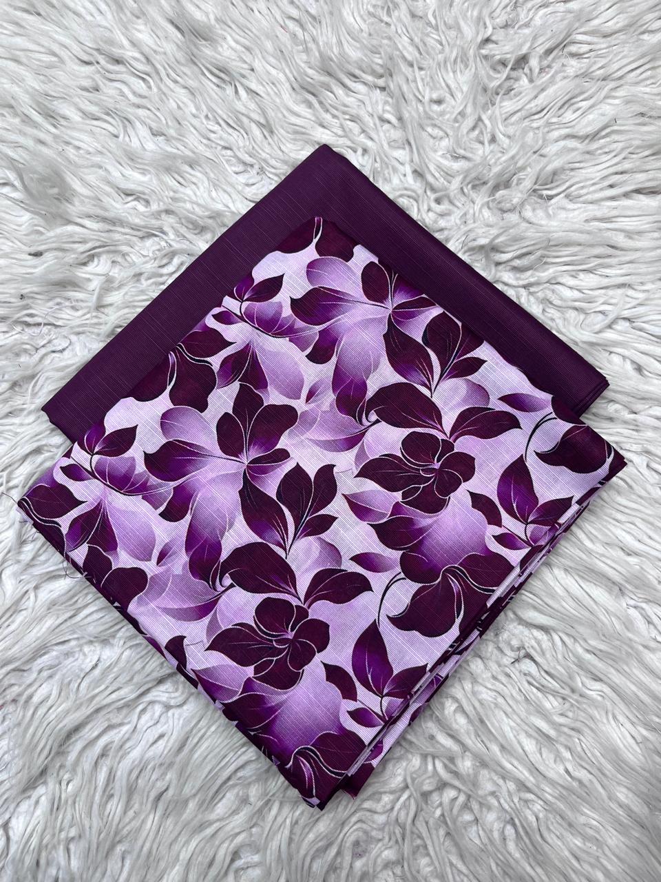 2Pc Kameez & Trouser Slub Khaddar Suit Vol-0137