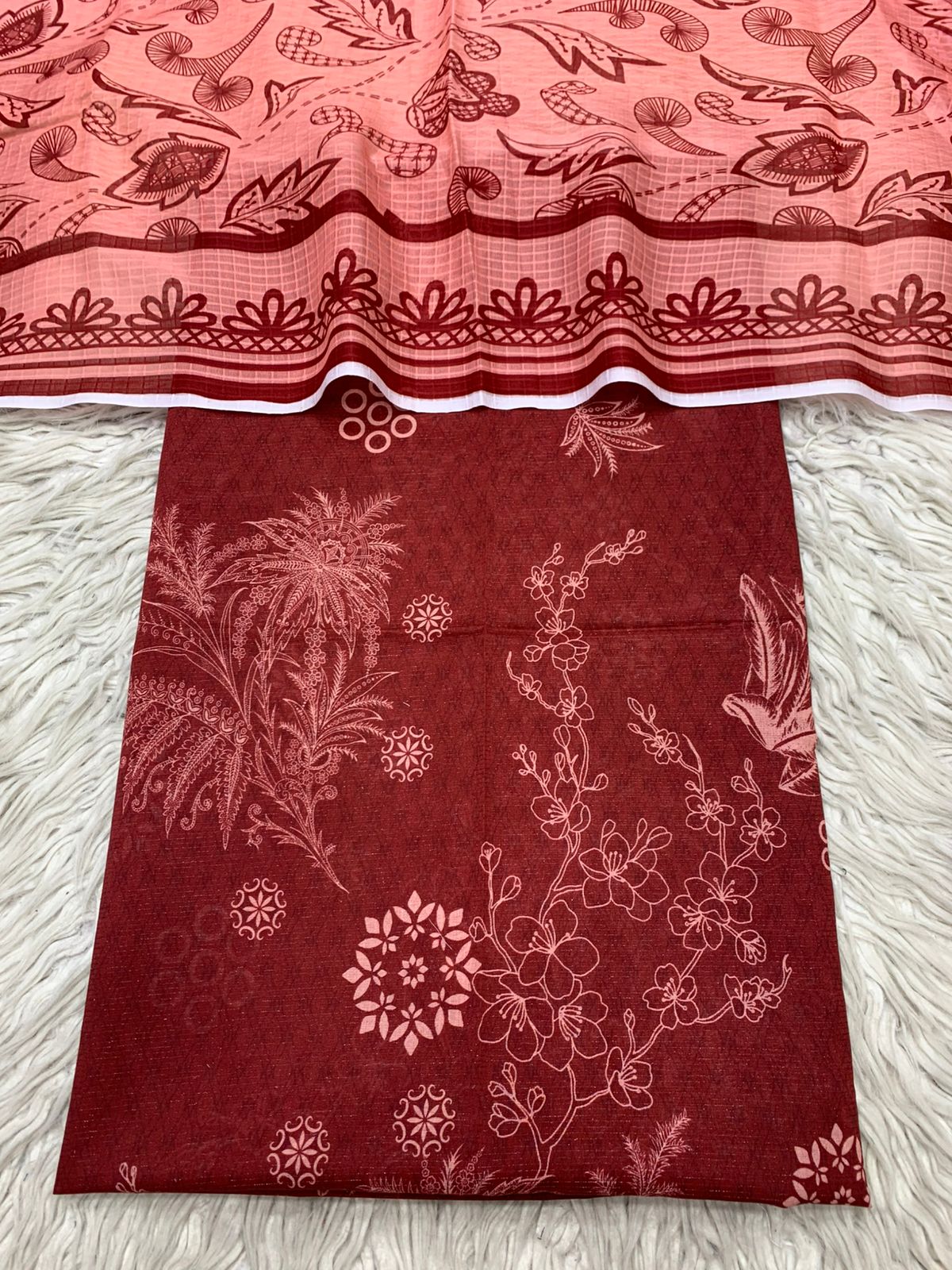2Pc Chamki Lawn Kameez & Duppata Lawn Digital Printed Suit Vol-3224