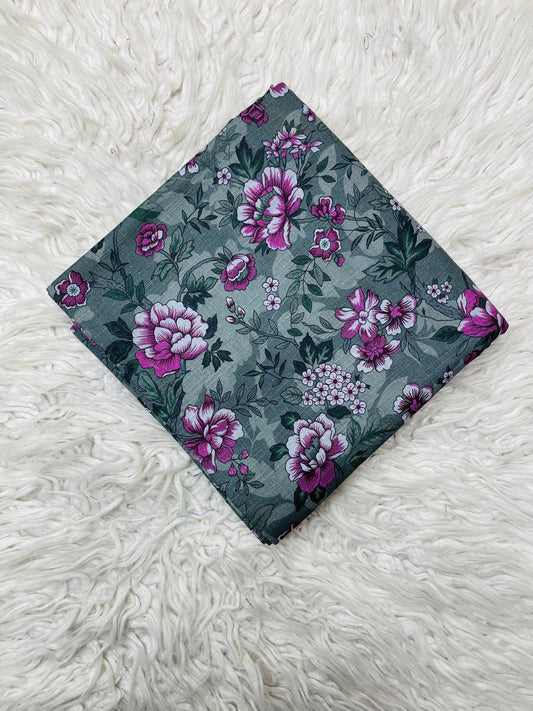 2 PC Slub Khaddar Allover Unstitched Suit Vol-0120