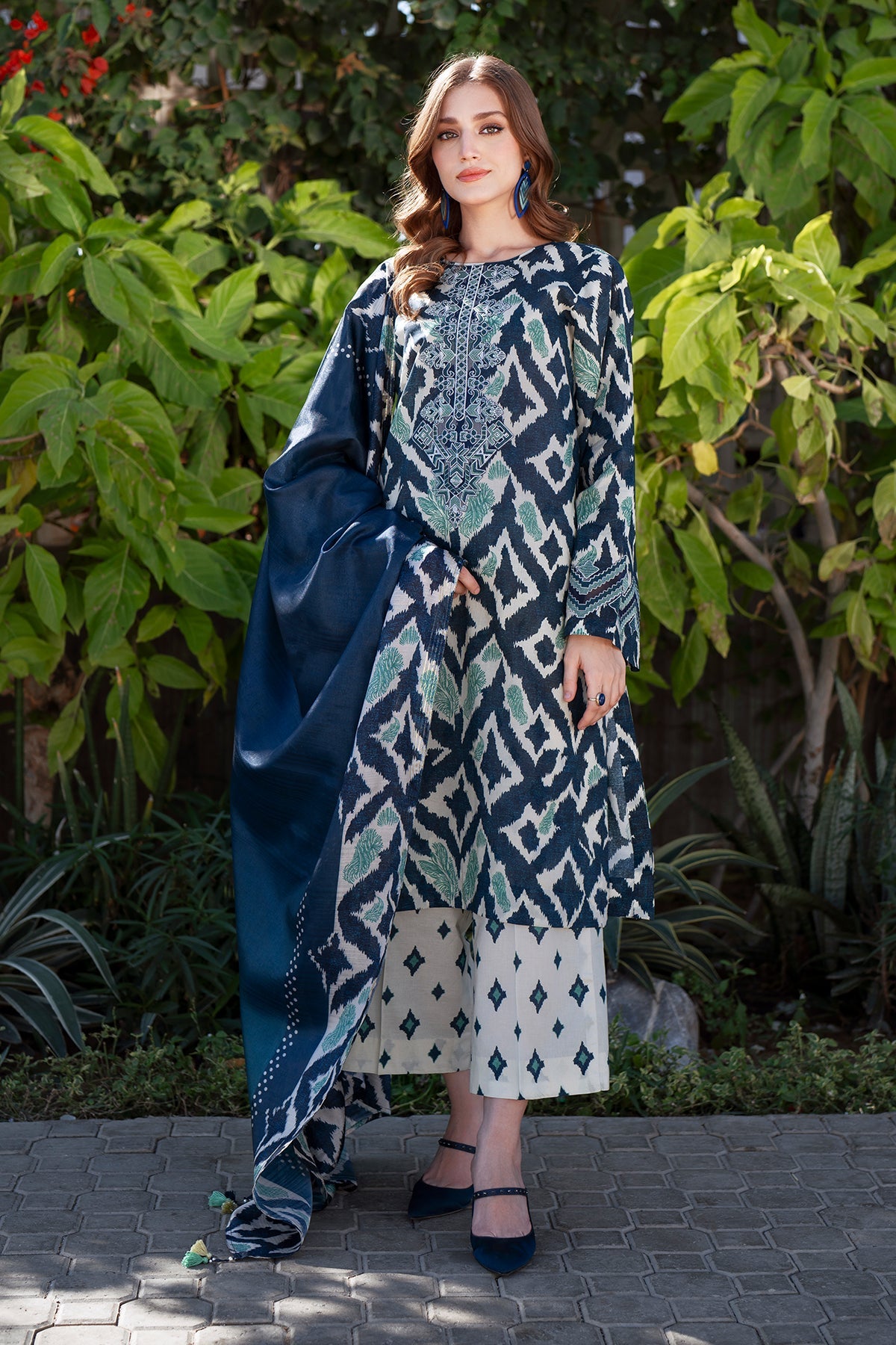 3 Piece Supima Lawn - #38362