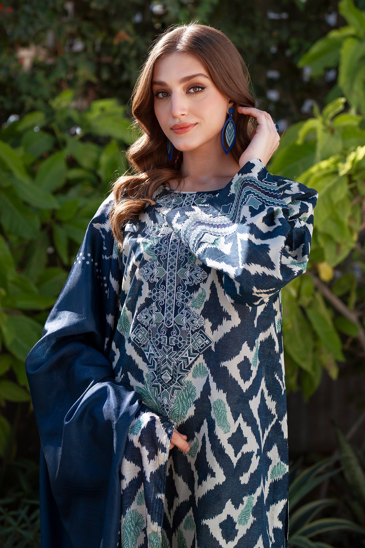 3 Piece Supima Lawn - #38362