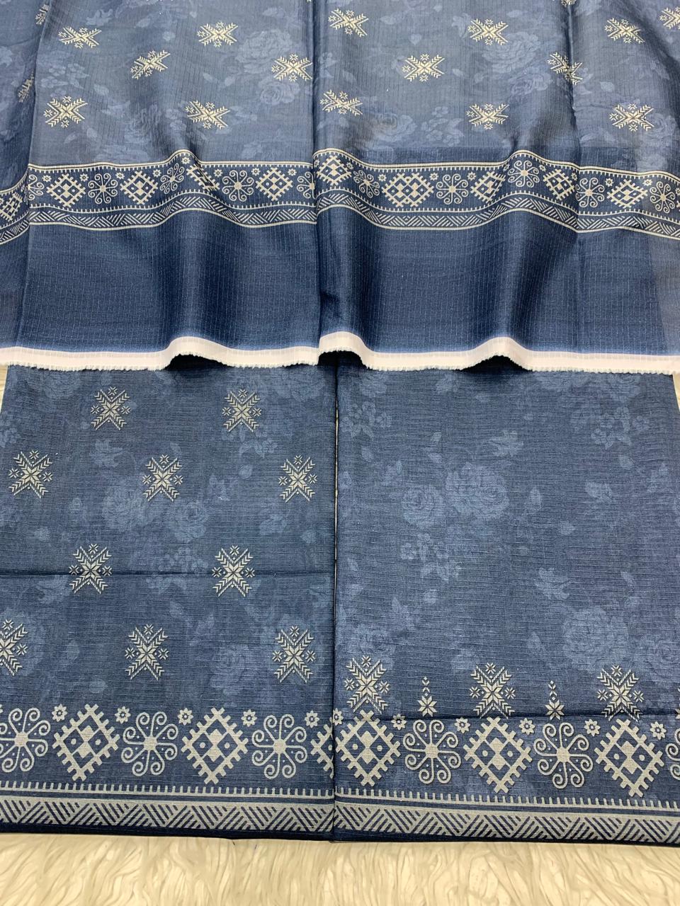 2Pc Sapphire Lawn Bana Dora Kameez & Duppata Vol-3204