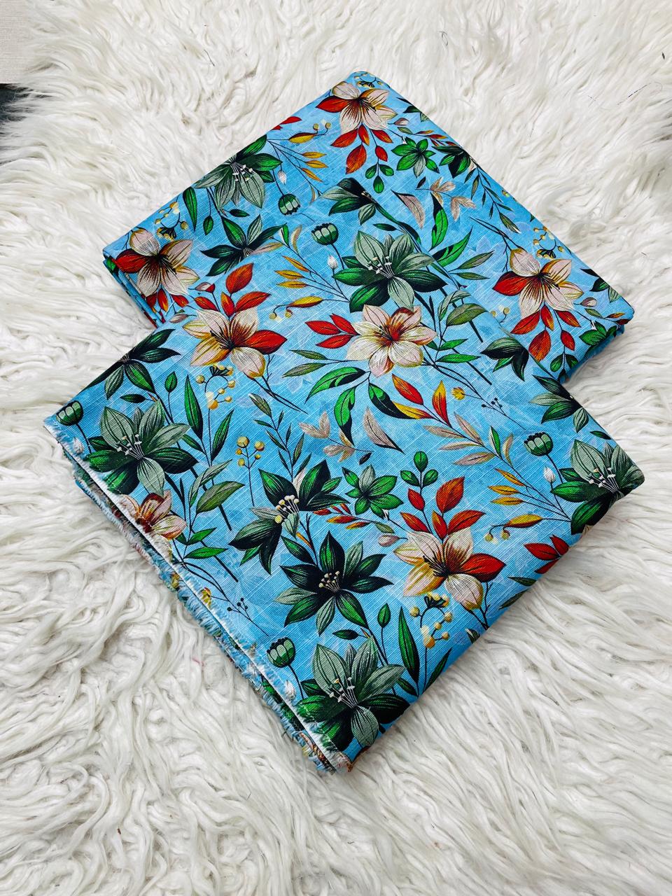 2 PC Slub Khaddar Allover Unstitched Suit Vol-0120