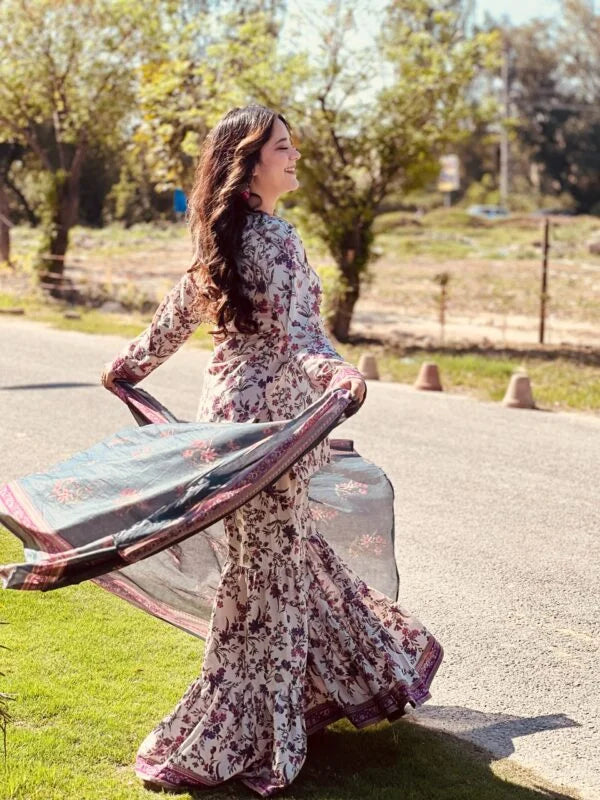 3Pc Supima Lawn Suit - #41062