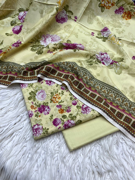 2Pc BanaDoria Kameez & Duppata Suit VOL - 0069