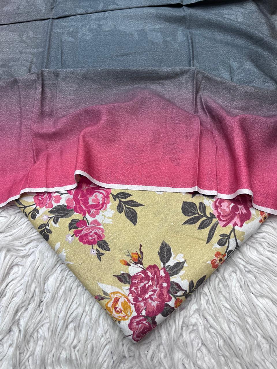 3PC KARANDI ALLOVER UNSTITCHED SUIT D-38159