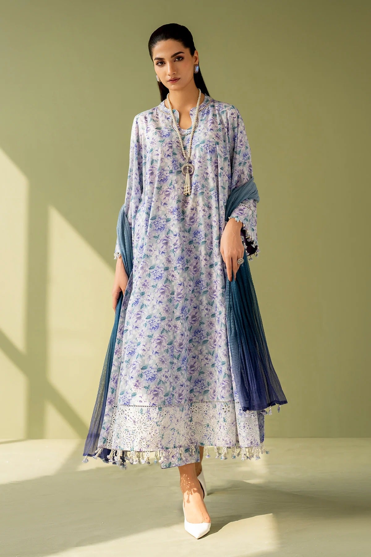 3 Peice Baroque Supima Lawn - #41003