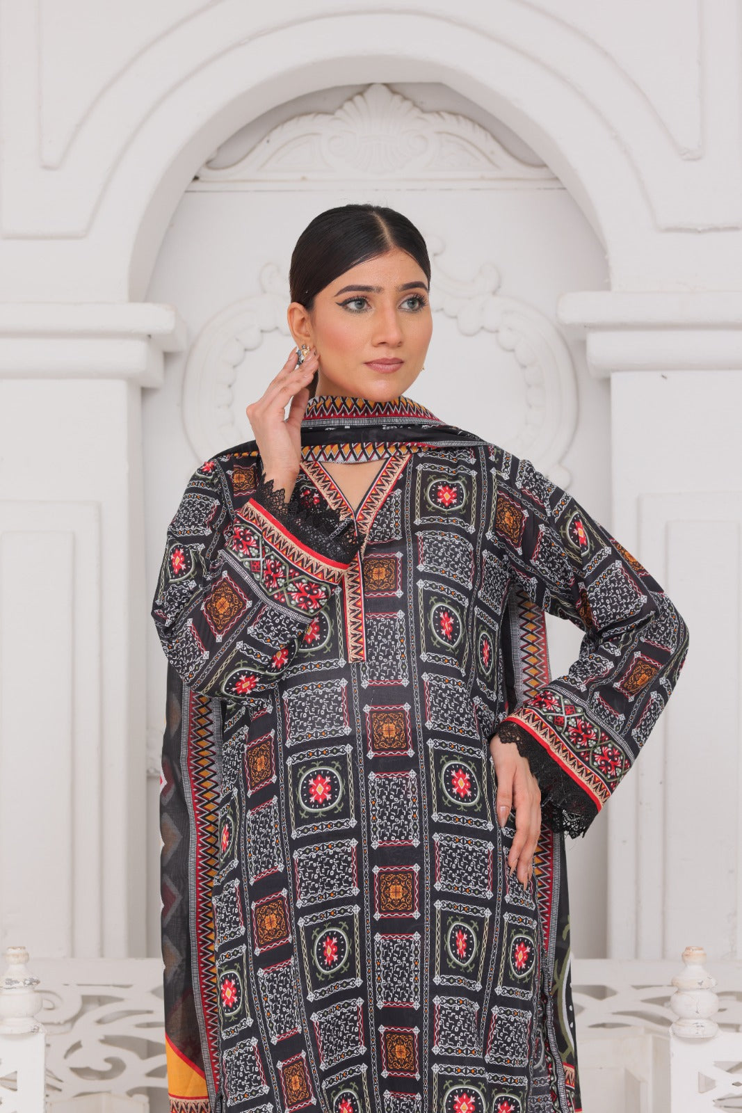 3 Peice Supima Lawn - #39657