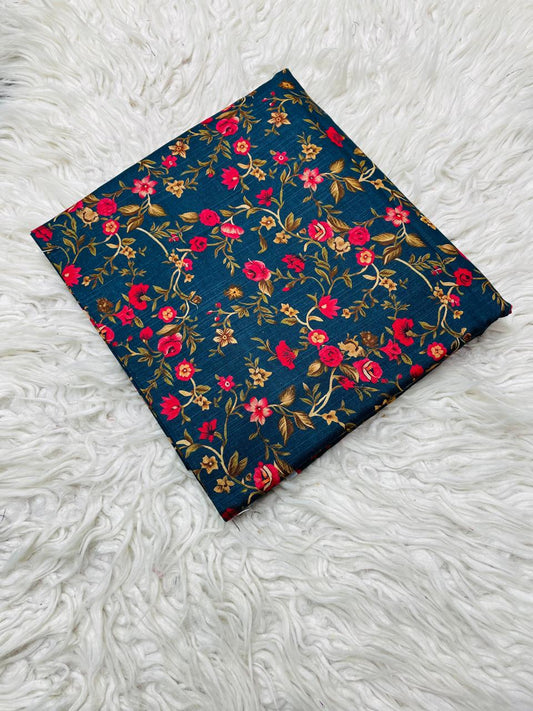 2 PC Slub Khaddar Allover Unstitched Suit Vol-0120