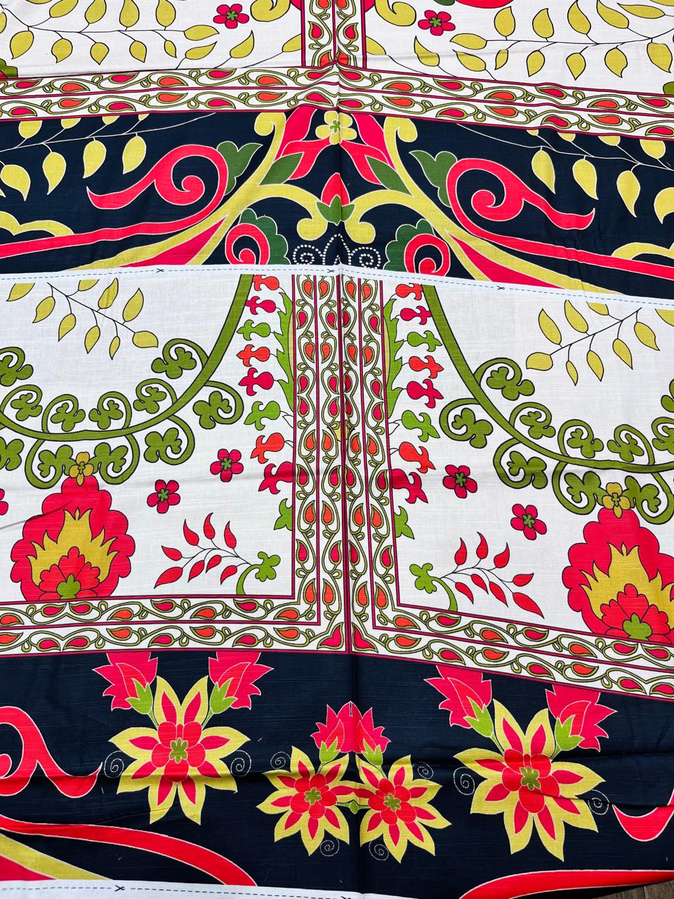 2Pc Kameez & Dupatta Slub Khaddar Suit - 0076