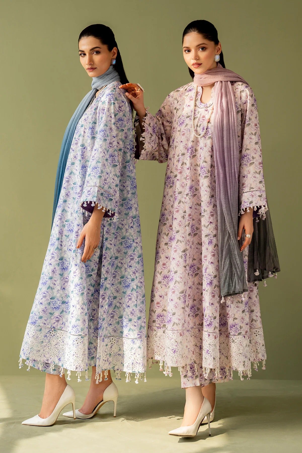 3 Peice Baroque Supima Lawn - #41003