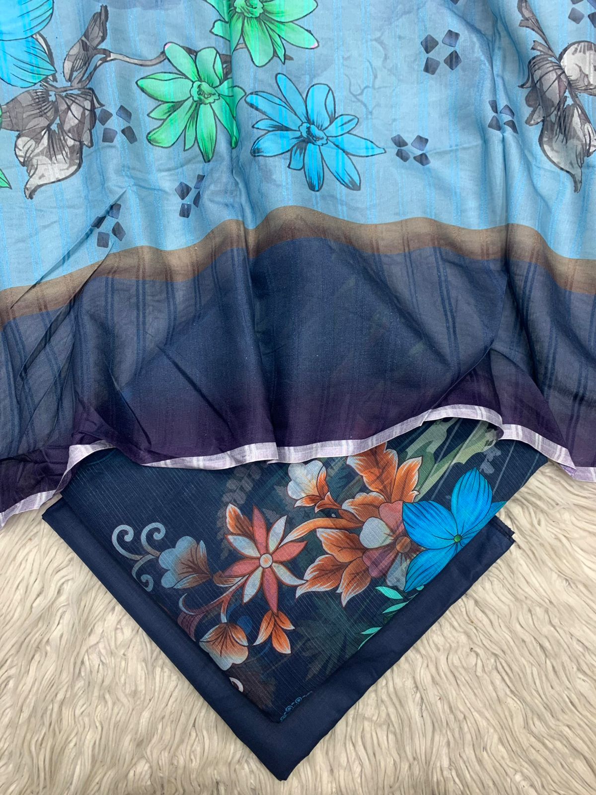 3Pc Crizma Lawn Bana Dora 298