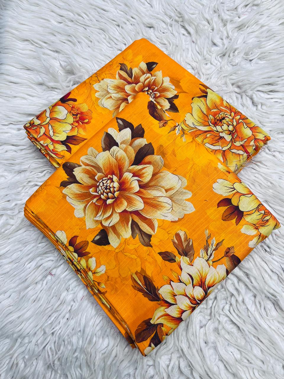 2Pc Slub Khaddar Allover Suit Vol-458