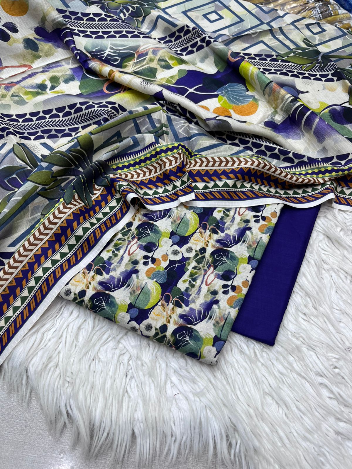 2Pc BanaDoria Kameez & Duppata Suit VOL - 0069