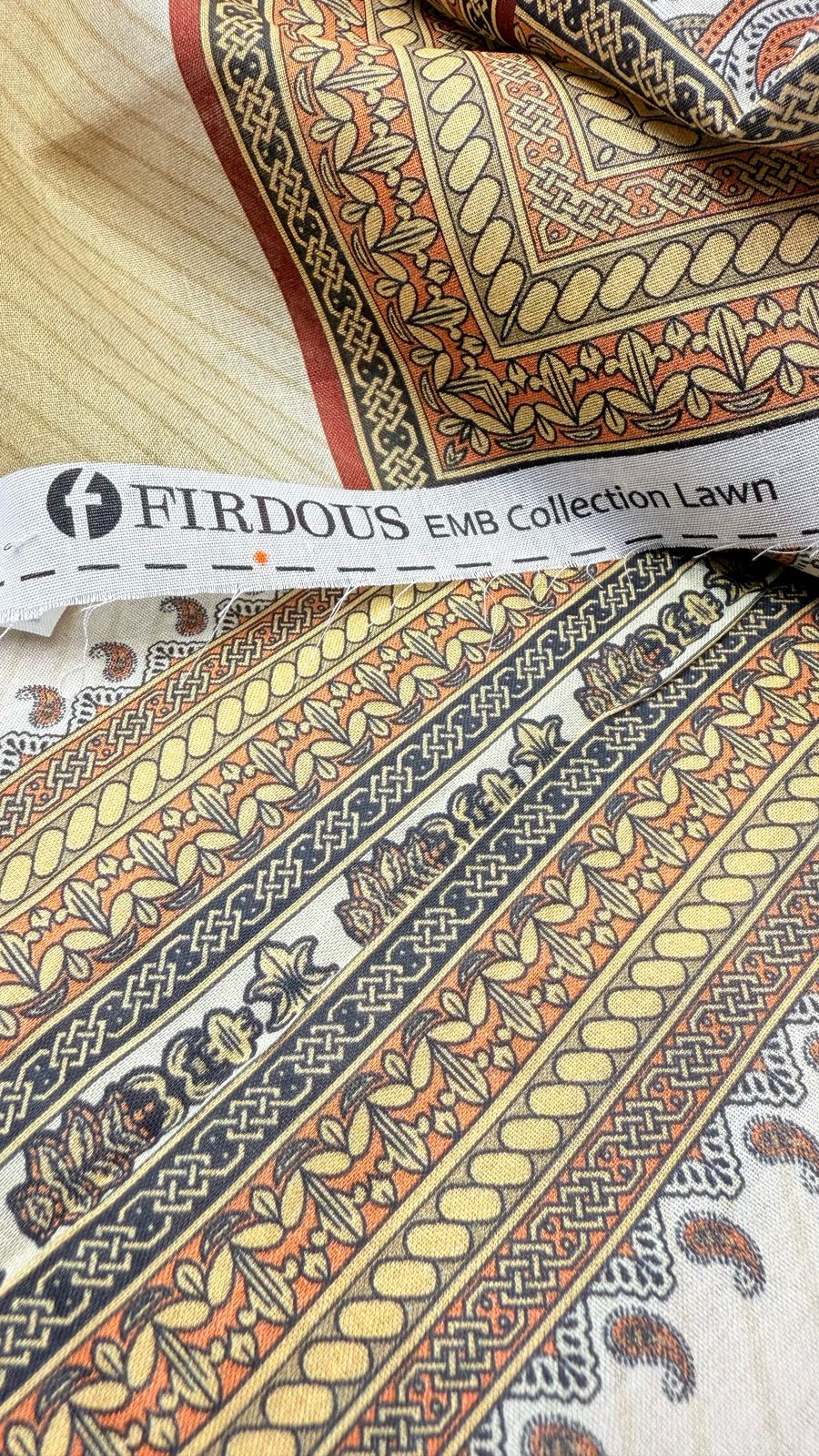 Firdous - Printed - Lawn - 3pc - D706
