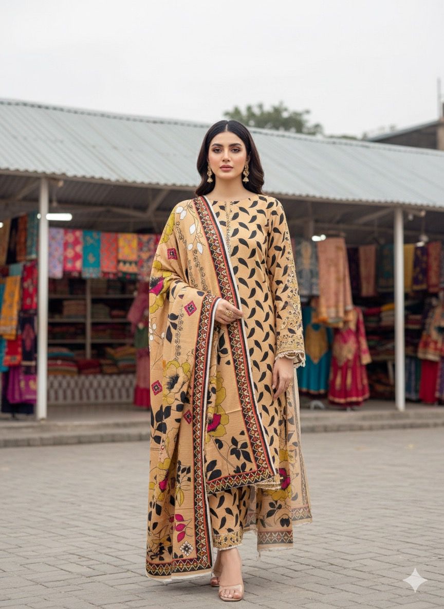 3 PC Viscose Bana Dora - 0011