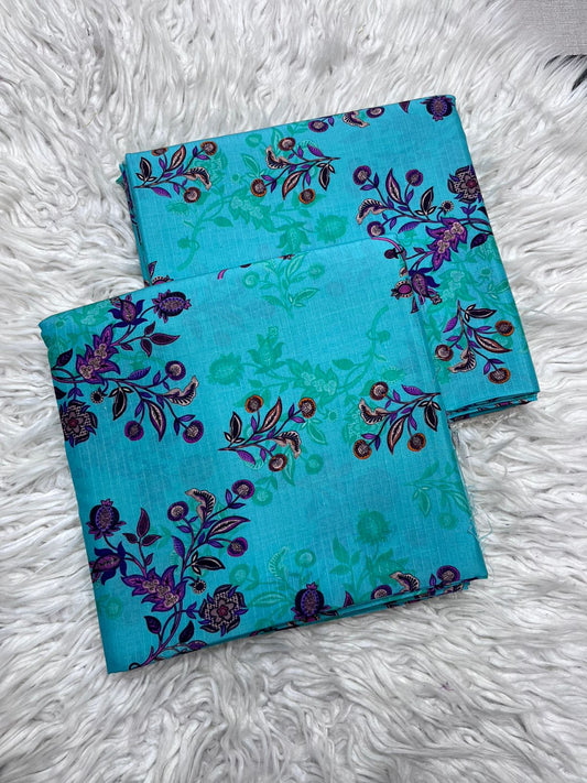 2Pc BanaDora Linen Allover Suit - 404