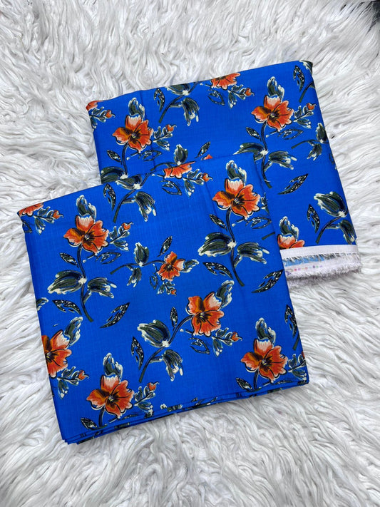 2Pc BanaDora Linen Allover Suit - 404